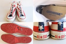 画像3: 90s USA製 CONVERSEコンバース ALL STARオールスター HI 星条旗 5.5 (3)