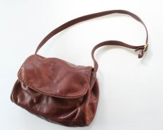 画像1: USA製 Victoria Leather レザー ショルダーバッグ (1)