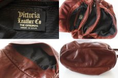 画像3: USA製 Victoria Leather レザー ショルダーバッグ (3)