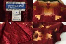 画像3: 90s USA製 PENDLETONペンドルトン ネイティブ柄 ウールジャケット M (3)