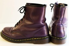 画像2: 英国製 DR.MARTENSドクターマーチン 8ホールブーツ 紫 UK9.5 (2)