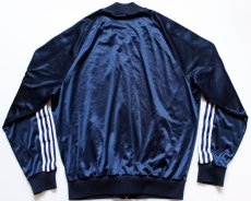 画像2: 80s USA製 adidasアディダス ATP ジャージ 紺 L★トラックジャケット (2)