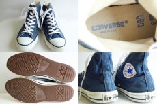 画像3: 90s USA製 CONVARSEコンバース ALLSTARオールスター HI 紺 9 (3)