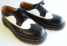 画像1: 英国製 DR.MARTENSドクターマーチン ウイングチップ レザーシューズ UK10 (1)