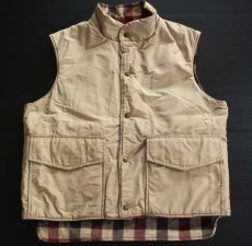 画像2: 70s Woolrichウールリッチ リバーシブルベスト L (2)