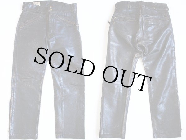 60s Langlitz Leathersラングリッツレザー レザーパンツ w34 - Sixpacjoe Web Shop