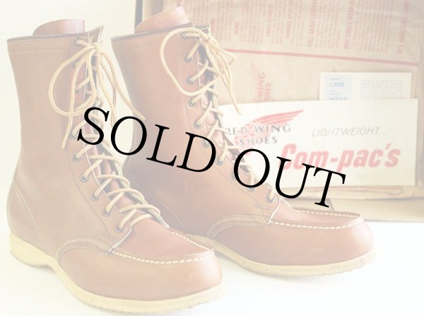 60's REDWINGレッドウイング Com-pac'sブーツ7.5C - Sixpacjoe Web Shop