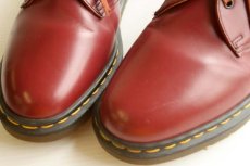 画像5: 英国製 DR.MARTENSドクターマーチン 3ホール レザーシューズ チェリー UK7 (5)