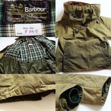 画像3: 80s 英国製 Barbourバブアー BEDALEビデイル オイルドジャケット 34 (3)