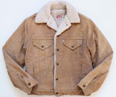 画像1: 80s USA製 Levi'sリーバイス ボアライナー コーデュロイジャケット 4ポケット 38R (1)