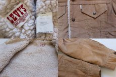 画像4: 80s USA製 Levi'sリーバイス ボアライナー コーデュロイジャケット 4ポケット 38R (4)