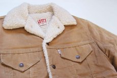 画像3: 80s USA製 Levi'sリーバイス ボアライナー コーデュロイジャケット 4ポケット 38R (3)