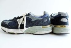 画像2: USA製 NEW BALANCEニューバランス 993 スニーカー 紺 (2)