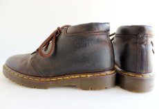 画像2: 英国製 DR.MARTENSドクターマーチン チャッカブーツ 焦げ茶 UK7★3ホール (2)