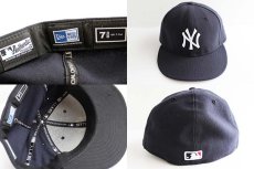 画像3: USA製 NEW ERA 59FIFTY MLB New York Yankees ニューヨーク ヤンキース ベースボールキャップ 紺 (3)