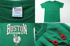 画像3: 80s USA製 Championチャンピオン BOSTON CELTICS Tシャツ 緑 M (3)