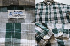 画像3: 60's PENNEY'S TOWNCRAFTチェック コットンシャツM (3)