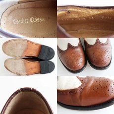 画像3: Leather Classics MASON ウイングチップ コットン×レザーシューズ (3)