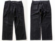 画像1: 80s Levi'sリーバイス 519-1558 コーデュロイパンツ 黒 w36 L30 (1)