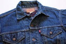 画像3: 70s USA製 Levi'sリーバイス 70505 ブランケットライナー デニムジャケット (3)