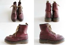 画像2: 英国製 DR.MARTENSドクターマーチン 8ホールブーツ 赤茶 UK5 (2)