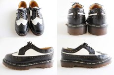 画像2: 英国製 DR.MARTENSドクターマーチン ウイングチップ レザーシューズ UK4 (2)