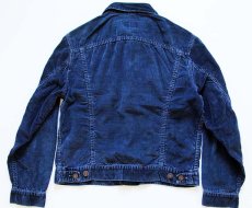 画像2: 70s LEVI'Sリーバイス BIGE コーデュロイジャケット 紺 (2)