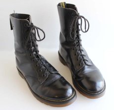 画像1: 英国製 DR.MARTENSドクターマーチン 10ホールブーツ 黒 UK5 (1)