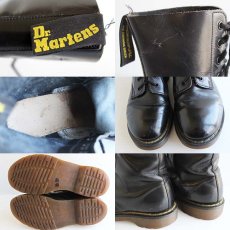 画像3: 英国製 DR.MARTENSドクターマーチン 10ホールブーツ 黒 UK5 (3)