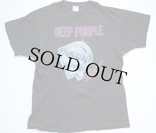 80s USA製 DEEP PURPLEディープパープル コットンTシャツ L