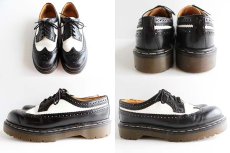 画像2: 英国製 DR.MARTENSドクターマーチン ウイングチップ レザーシューズ UK8 (2)