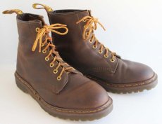 画像1: 英国製 DR.MARTENSドクターマーチン 8ホールブーツ 焦げ茶 UK9 (1)