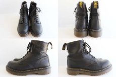 画像2: 英国製 DR.MARTENSドクターマーチン 8ホールブーツ 厚底 黒 UK6 (2)