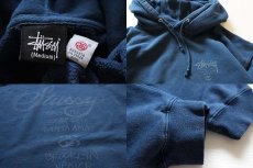 画像3: USA製 STUSSYステューシー ワールドツアー スウェットパーカー (3)