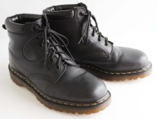 画像1: 英国製 DR.MARTENSドクターマーチン 6ホールブーツ 黒 UK7 (1)