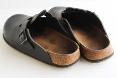 画像2: BIRKENSTOCKビルケンシュトック レザー ボストン 黒 39/25cm (2)