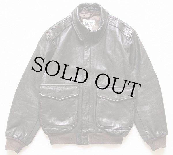 身幅6090s l.l.bean a-2 leather jacket - レザージャケット