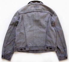 画像2: 80s USA製 Levi'sリーバイス 70506-0259 先染め ブラックデニムジャケット 4ポケット 44 (2)