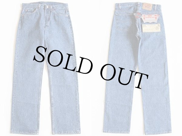 デッドストック☆80s USA製 Levi'sリーバイス 501 デニムパンツ w30