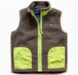 patagoniaパタゴニア レトロX フリースベスト Ash Tan キッズXL