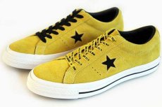 画像2: 未使用★CONVERSEコンバース ONE STARワンスター OX 45周年 スエード 黄 8.5 (2)