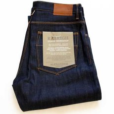 画像1: 未使用★USA製 RALEIGH DENIM ALEXANDER CONE DENIM WHITE OAK デニムパンツ 41/214 w32 (1)