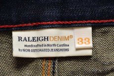 画像5: USA製 RALEIGH DENIM ALEXANDER CONE DENIM WHITE OAK デニムパンツ 247/305 w33 (5)