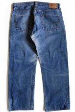 画像3: 80s USA製 Levi'sリーバイス 501 赤耳 デニムパンツ w40 (3)