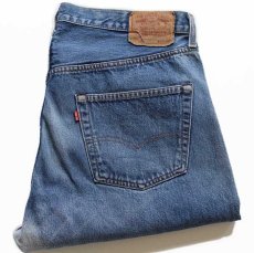 画像1: 80s USA製 Levi'sリーバイス 501 赤耳 デニムパンツ w40 (1)