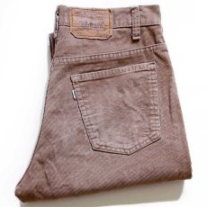 画像1: 90s USA製 Levi'sリーバイス 517 コーデュロイパンツ ベージュ w33★ブーツカット (1)