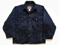 画像1: 80s USA製 Levi'sリーバイス 77934 ブラック デニムジャケット 4ポケット M (1)