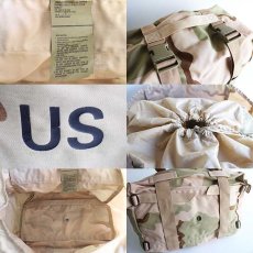 画像3: 00s 米軍 U.S.ARMY MOLLE 2 デザートカモ スリープ システム キャリア バッグ (3)