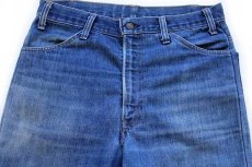 画像4: 70s USA製 Levi'sリーバイス 646 シングル 66前期 デニムパンツ w34★ベルボトム (4)