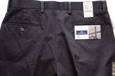 画像5: デッドストック★00s DOCKERSドッカーズ ツータック スラックス パンツ チャコールグレー w33 L30★Levi'sリーバイス (5)